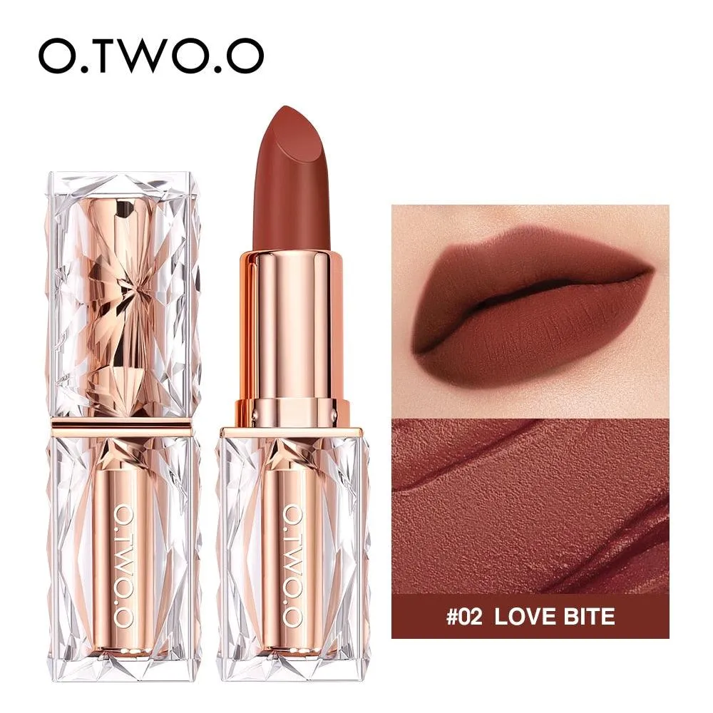 Matte Lipstick 6 Color Waterproof Non-Sticky Cup, Long Lasting Women Sexy Red Velvet Lip Tint Lip Glaze Makeup Cosmetics