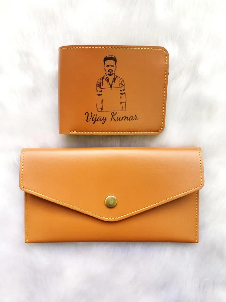 Men’s Wallet & Women’s Clutch Combo