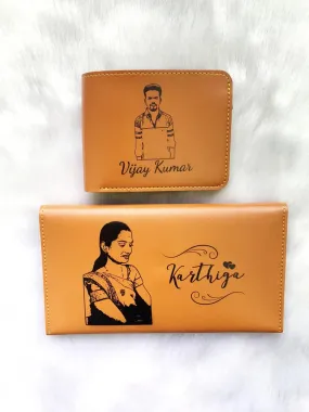 Men’s Wallet & Women’s Clutch Combo