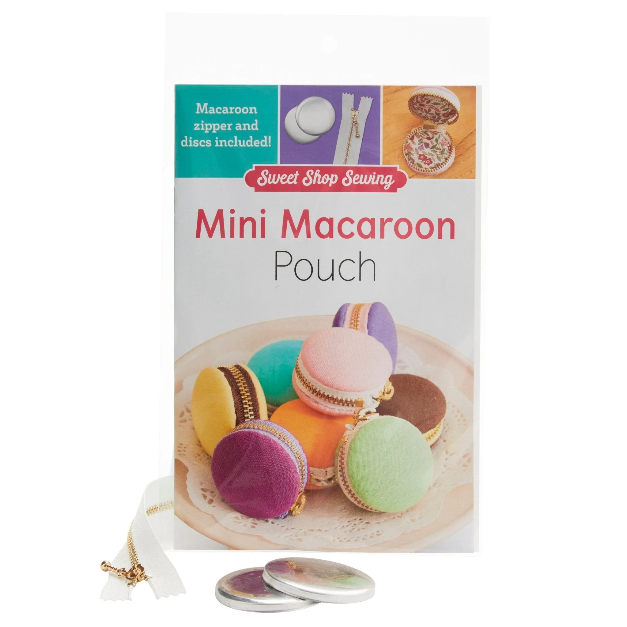 Mini Macaroon Pouch Kit with Zipper from Zakka Workshop