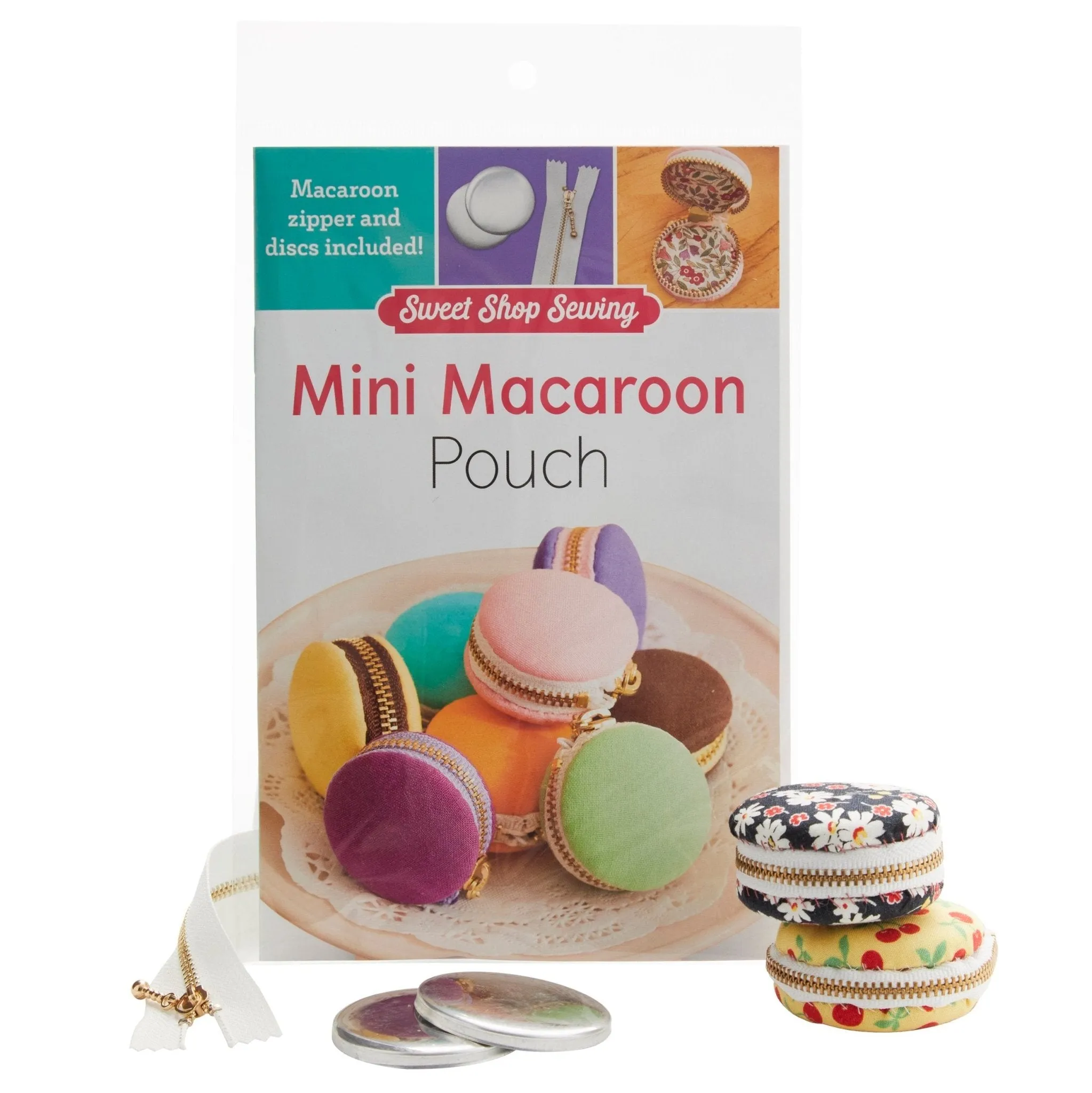 Mini Macaroon Pouch Kit with Zipper from Zakka Workshop