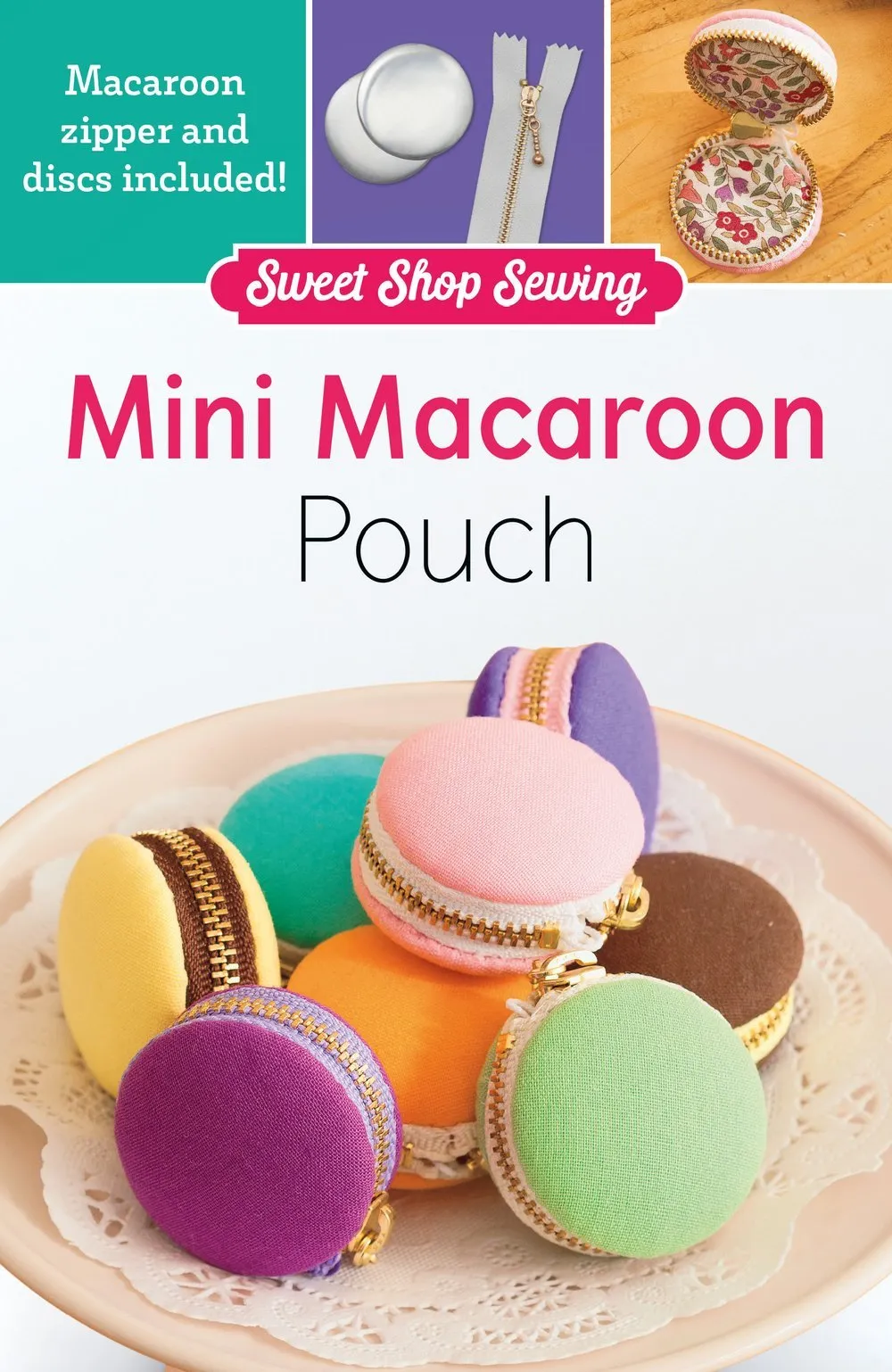 Mini Macaroon Pouch Kit with Zipper from Zakka Workshop