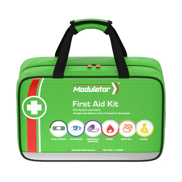 Modulator Workplace First Aid Kit Modules Compliant Soft Pack Bag