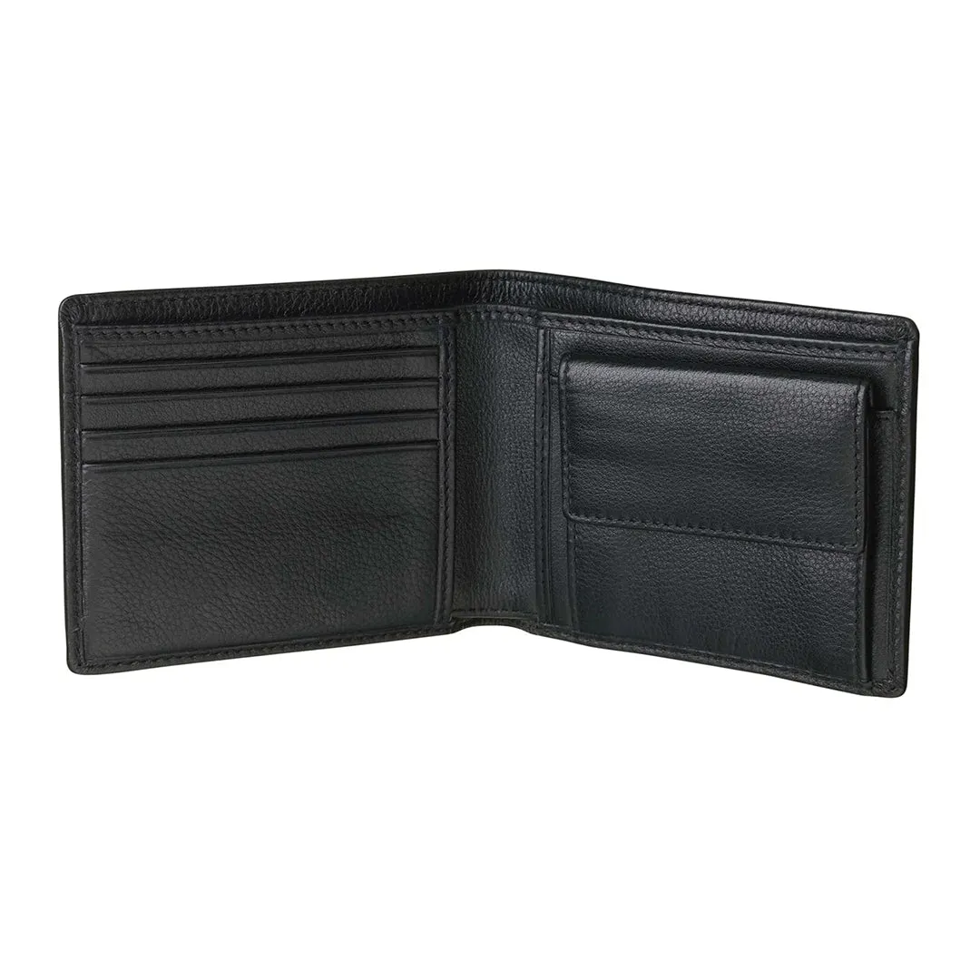 Moneda Coin Wallet - Black/Navy by Pampeano