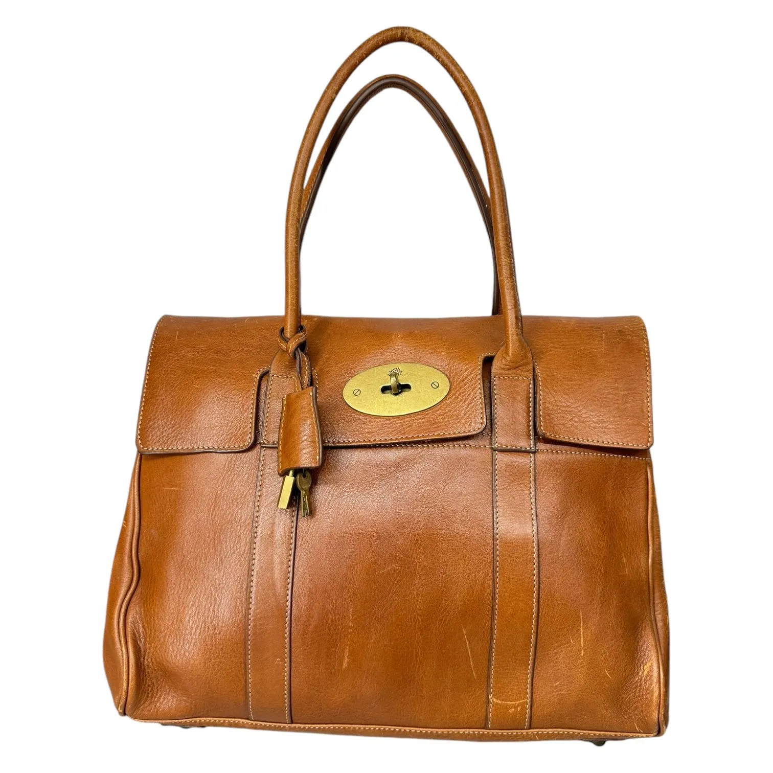 Mulberry Bayswater Leather Brown Shoulder Bag