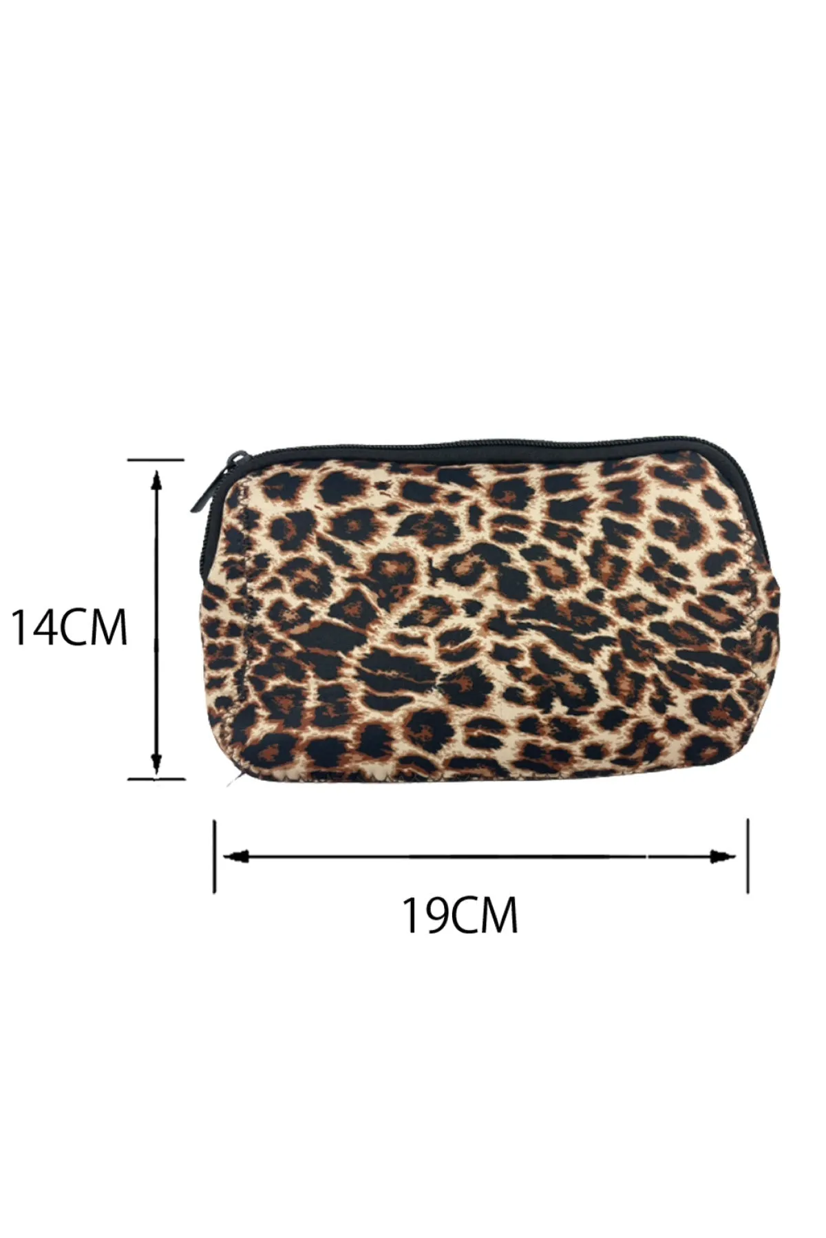 Multicolor Serape Leopard Make Up Storage Bag 14*19CM