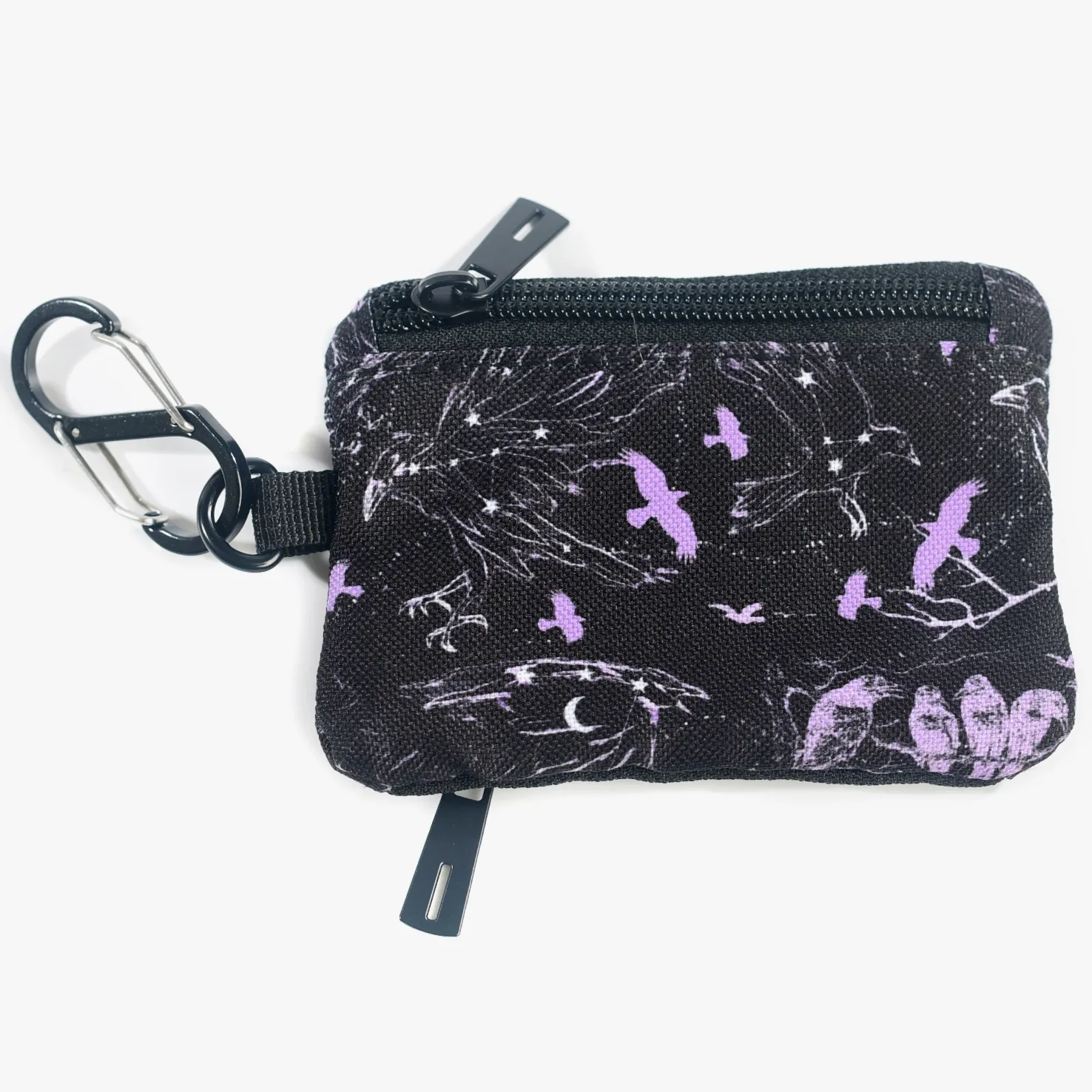 Mystic Murder Crows Clip Wallet