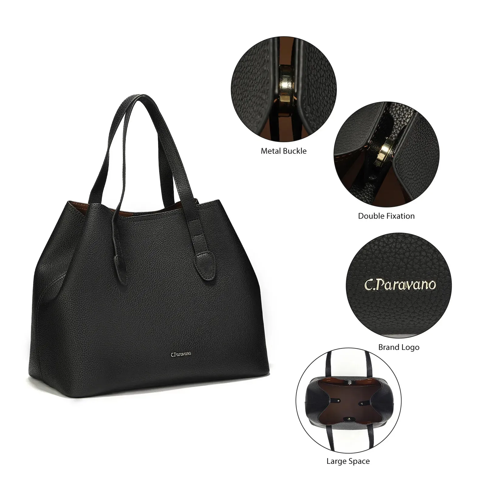 Napoli Tote Bag Black