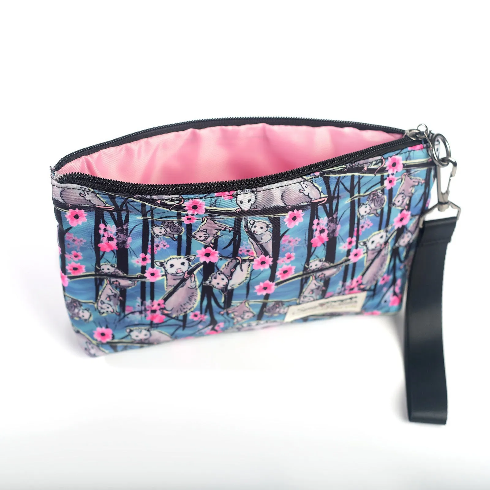 Opossum Blossom Organizer/Wristlet