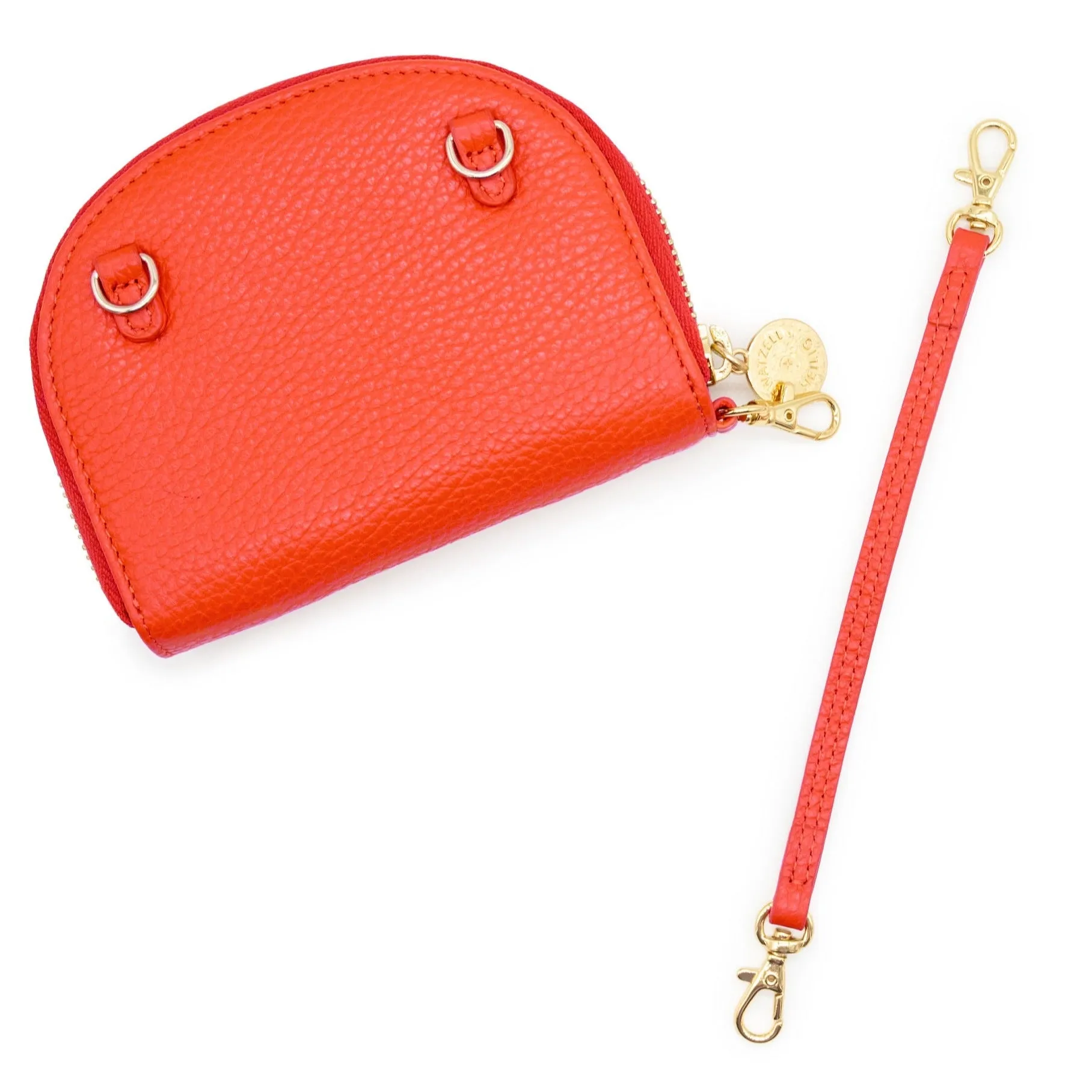 Orange Zip Coin Pouch 2.0