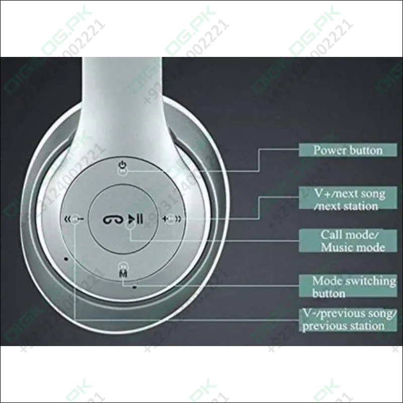 P47 Wireless Bluetooth Headphone