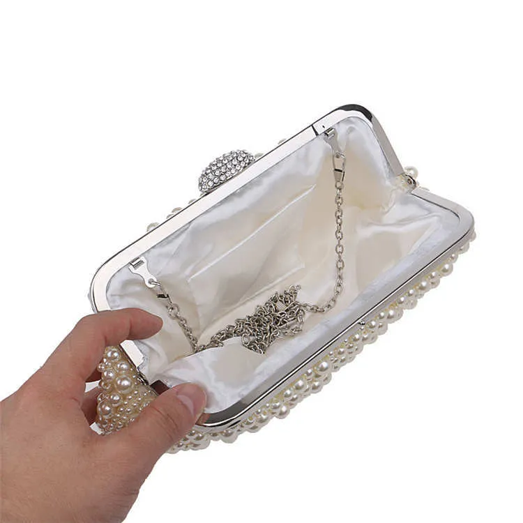 Pearl Clutch Purse