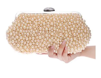 Pearl Clutch Purse