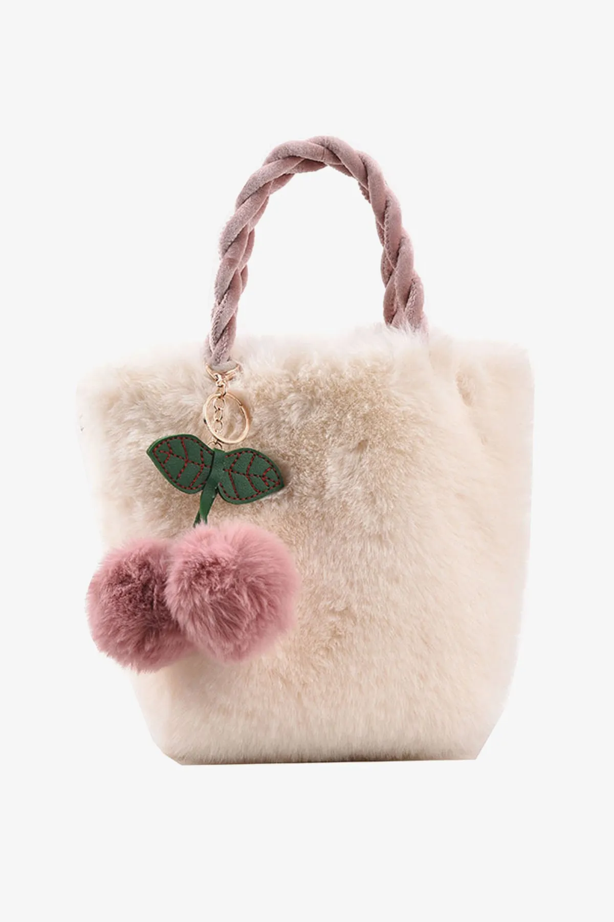 Pink Soft Plush Bag - A23 - WHB0065