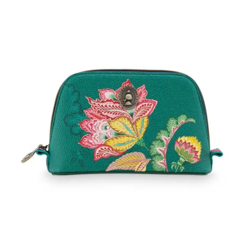 PIP Studio Jambo Flower Green Small Triangle Beauty Bag