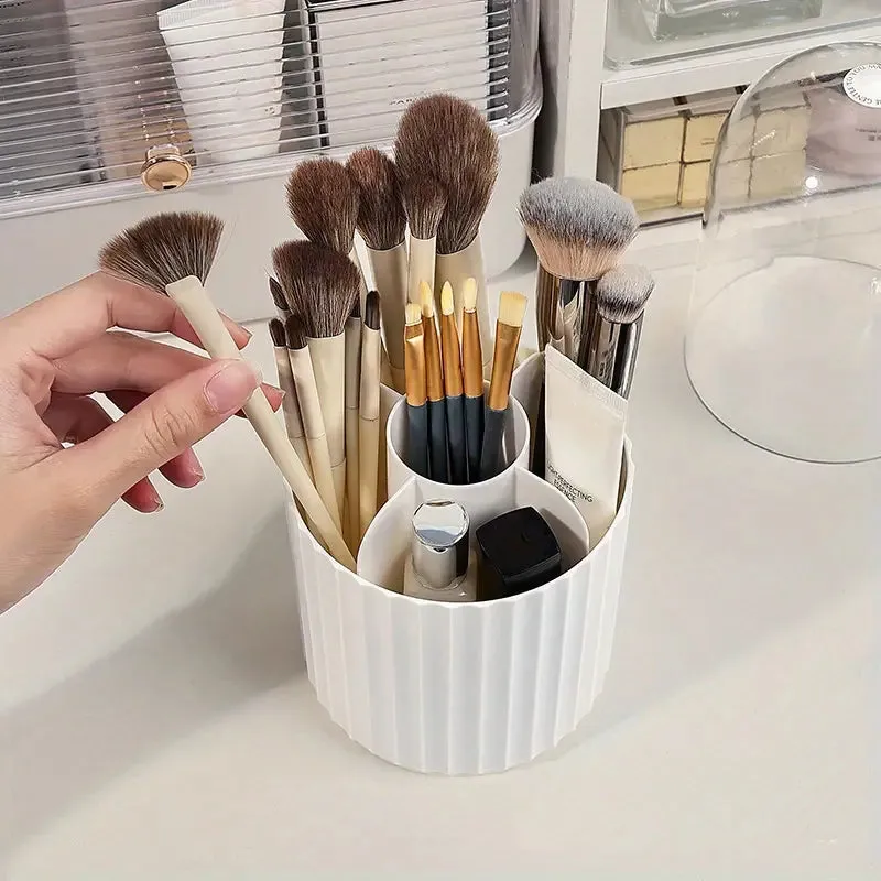 Plastic Makeup Brush Storage Box