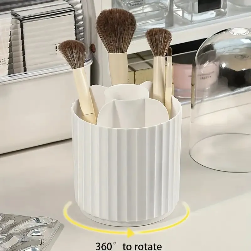 Plastic Makeup Brush Storage Box