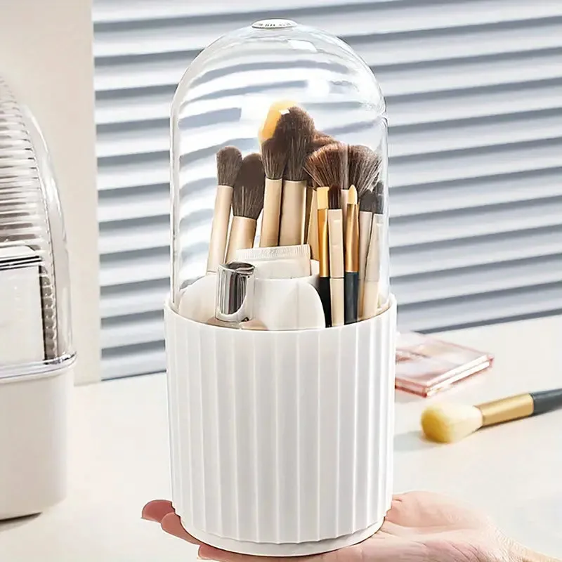 Plastic Makeup Brush Storage Box