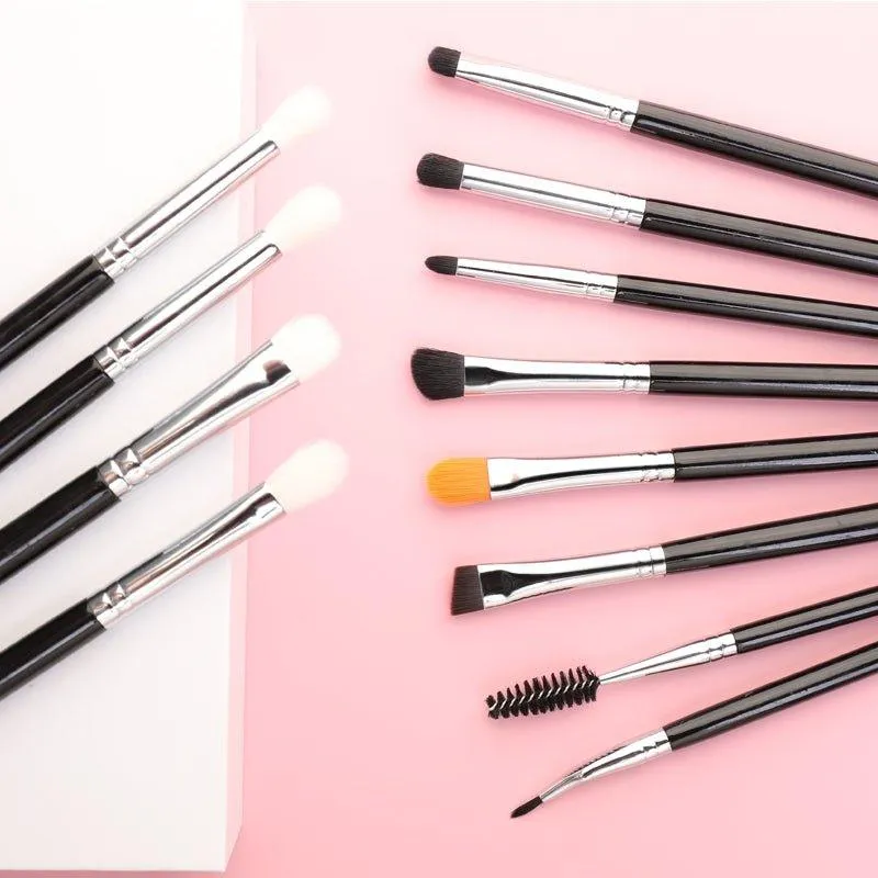 Premium 12-Piece Eye Makeup Brush Collection for Stunning Looks