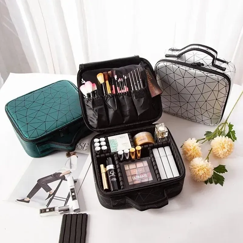 PU Travel Cosmetic Organizer Bag