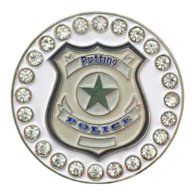 Putting Police Golf Ball Marker Only