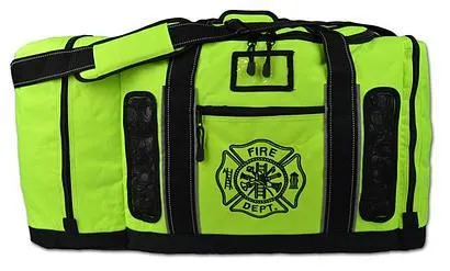 Quad Vent Firefighter Turnout Gear Bag w/Helmet Compartment