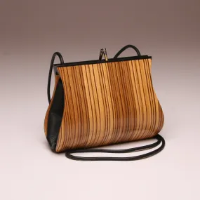 "Sativa" Medium Handbag-Single Strap - Zebrawood *SOLD OUT*