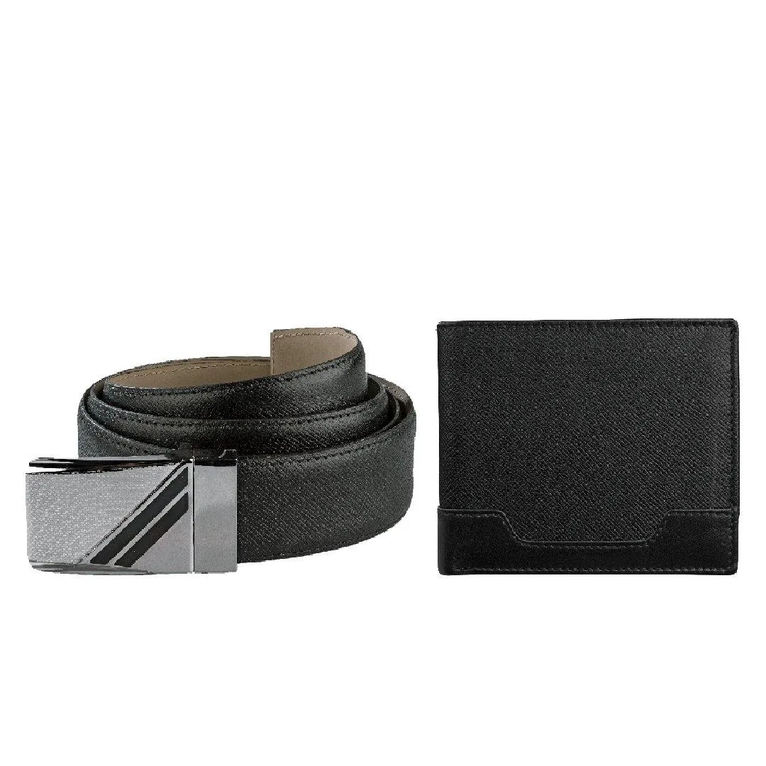 Ready to Ship Luxury Corporate Gifts - Men's Wallet and Belt Gift Set