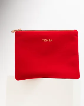 Red Velvet Bag