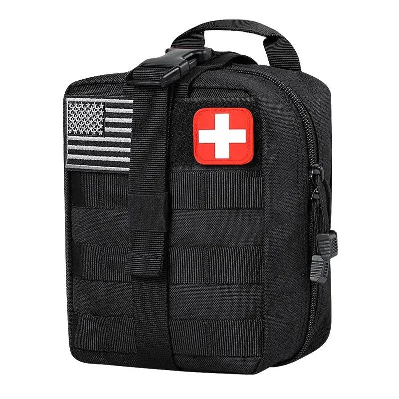 Rescue First Aid Kit Outdoor Trauma Medical Bag Set Emergency Survival Gear Camping Tactical Bag Molle Car Travel Hiking