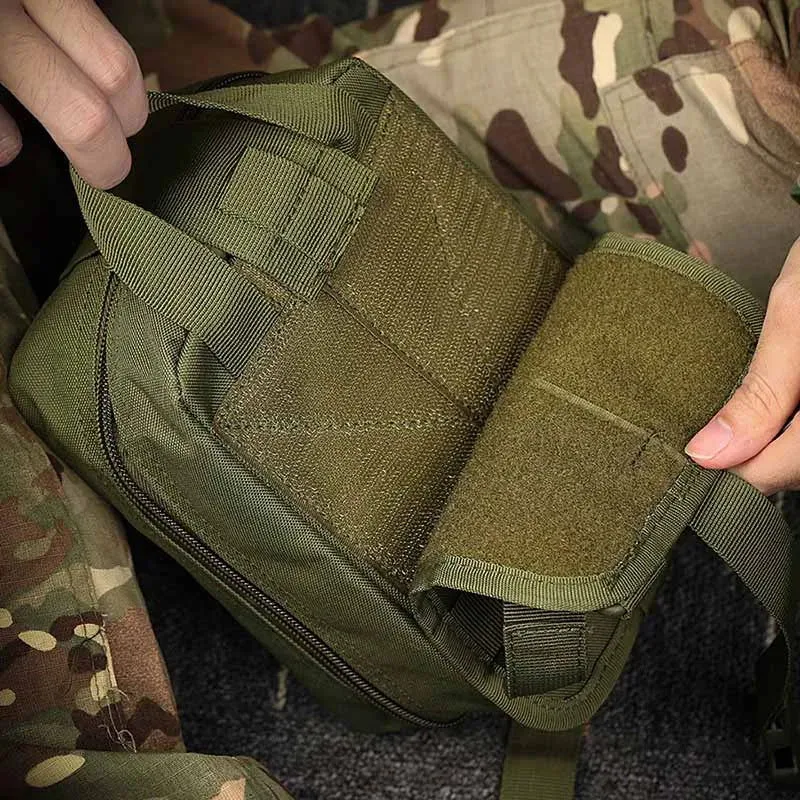 Rescue First Aid Kit Outdoor Trauma Medical Bag Set Emergency Survival Gear Camping Tactical Bag Molle Car Travel Hiking