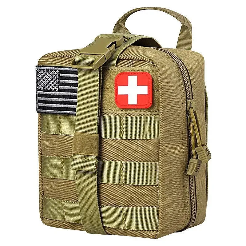 Rescue First Aid Kit Outdoor Trauma Medical Bag Set Emergency Survival Gear Camping Tactical Bag Molle Car Travel Hiking