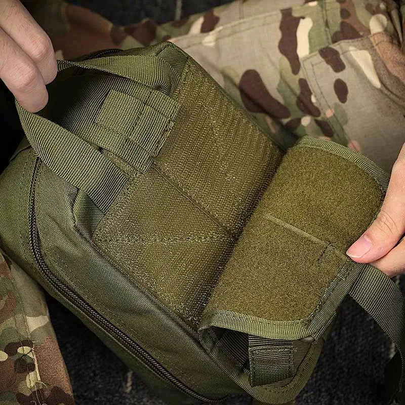 Rescue First Aid Kit Outdoor Trauma Medical Bag Set Emergency Survival Gear Camping Tactical Bag Molle Car Travel Hiking