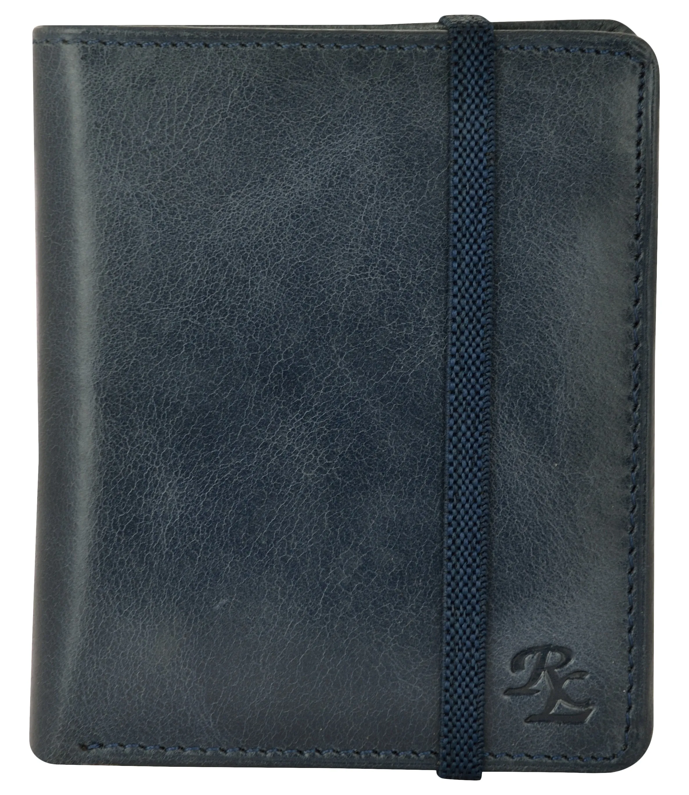 RL Vertical Elastic Leather Wallet