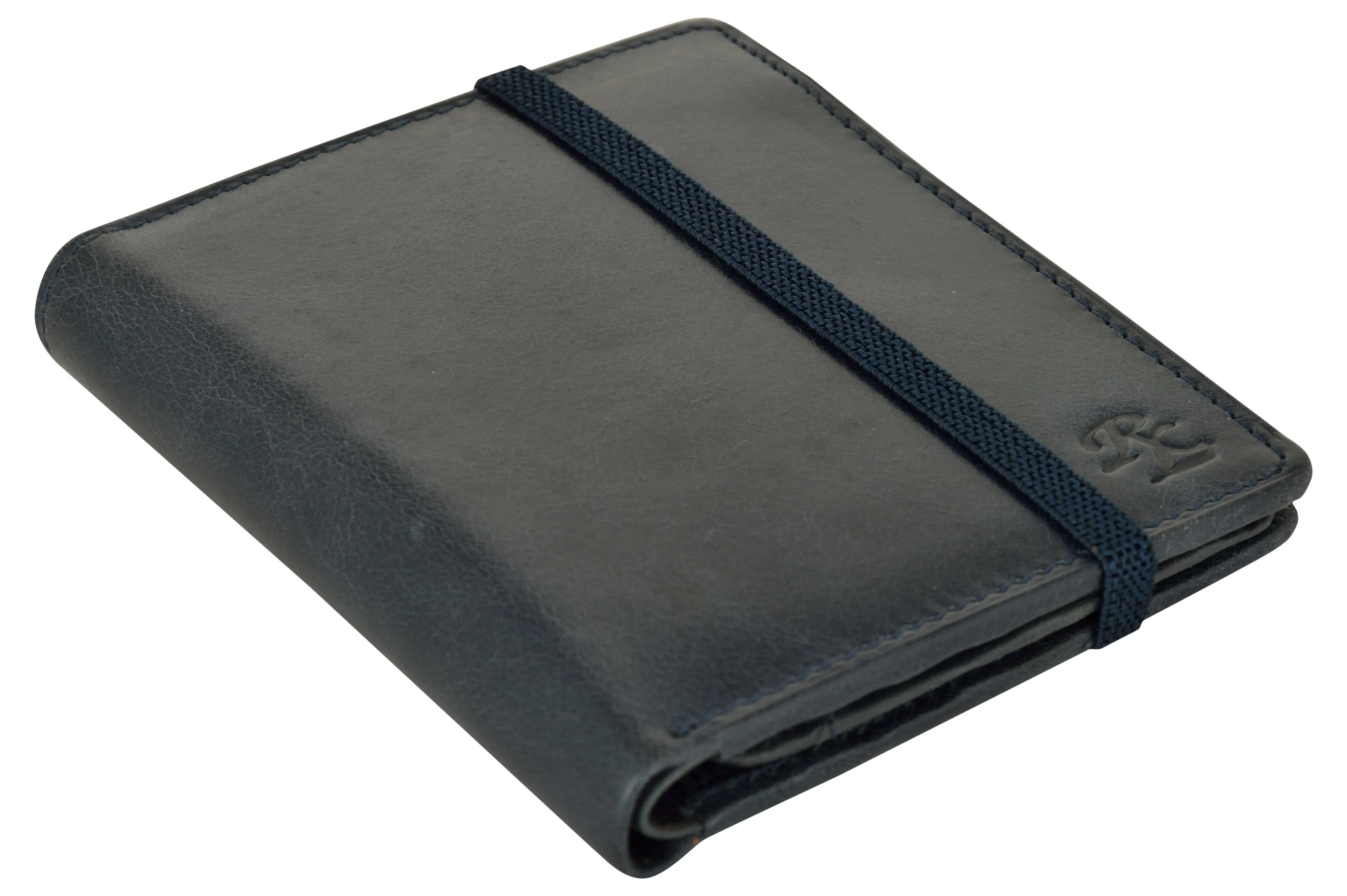 RL Vertical Elastic Leather Wallet