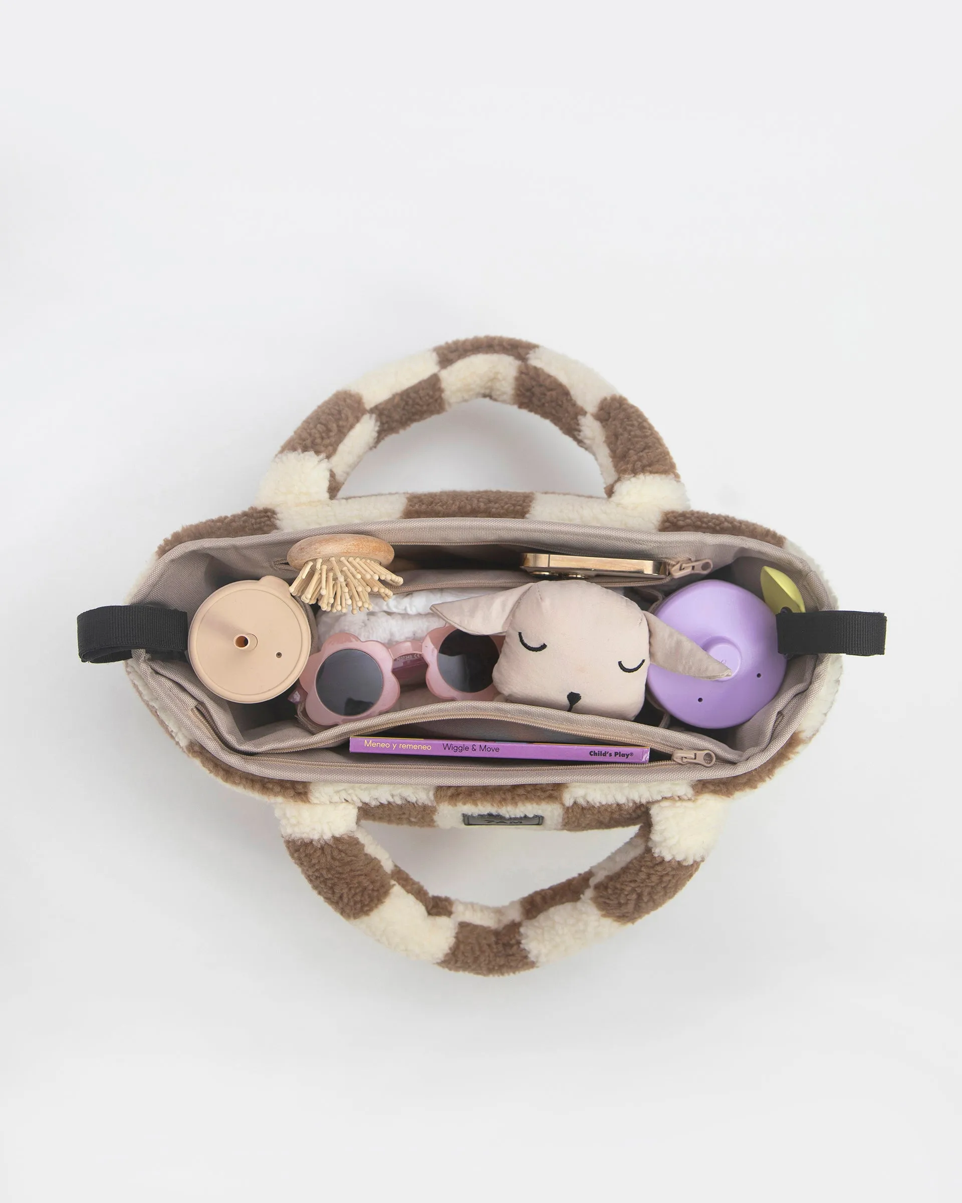 Romi Stroller Organizer - Checker Berber