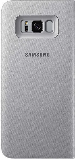 Samsung Galaxy S8 Plus LED Wallet Case EF-NG955PSE - Silver