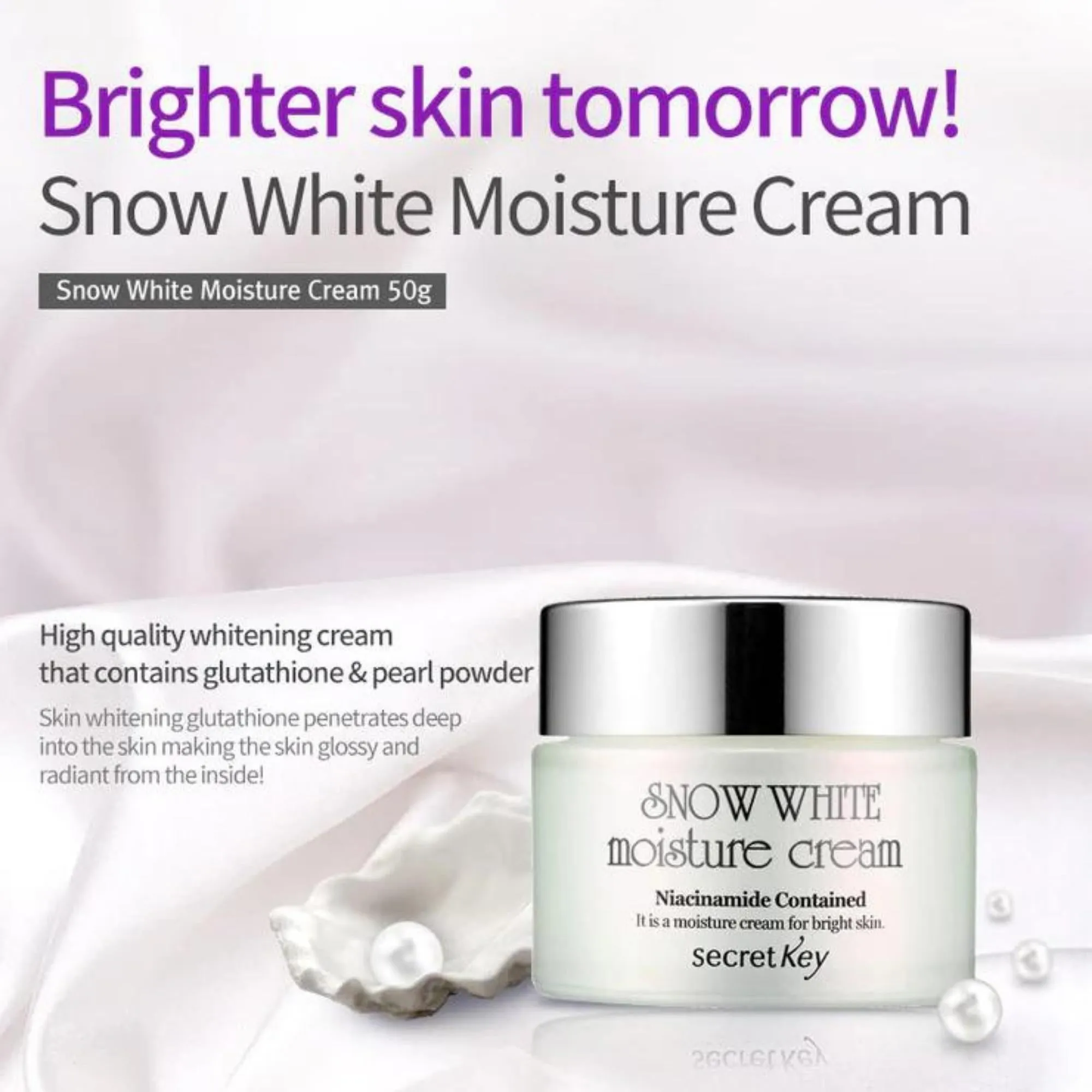 Secretkey - Snowhite Whitening Cream