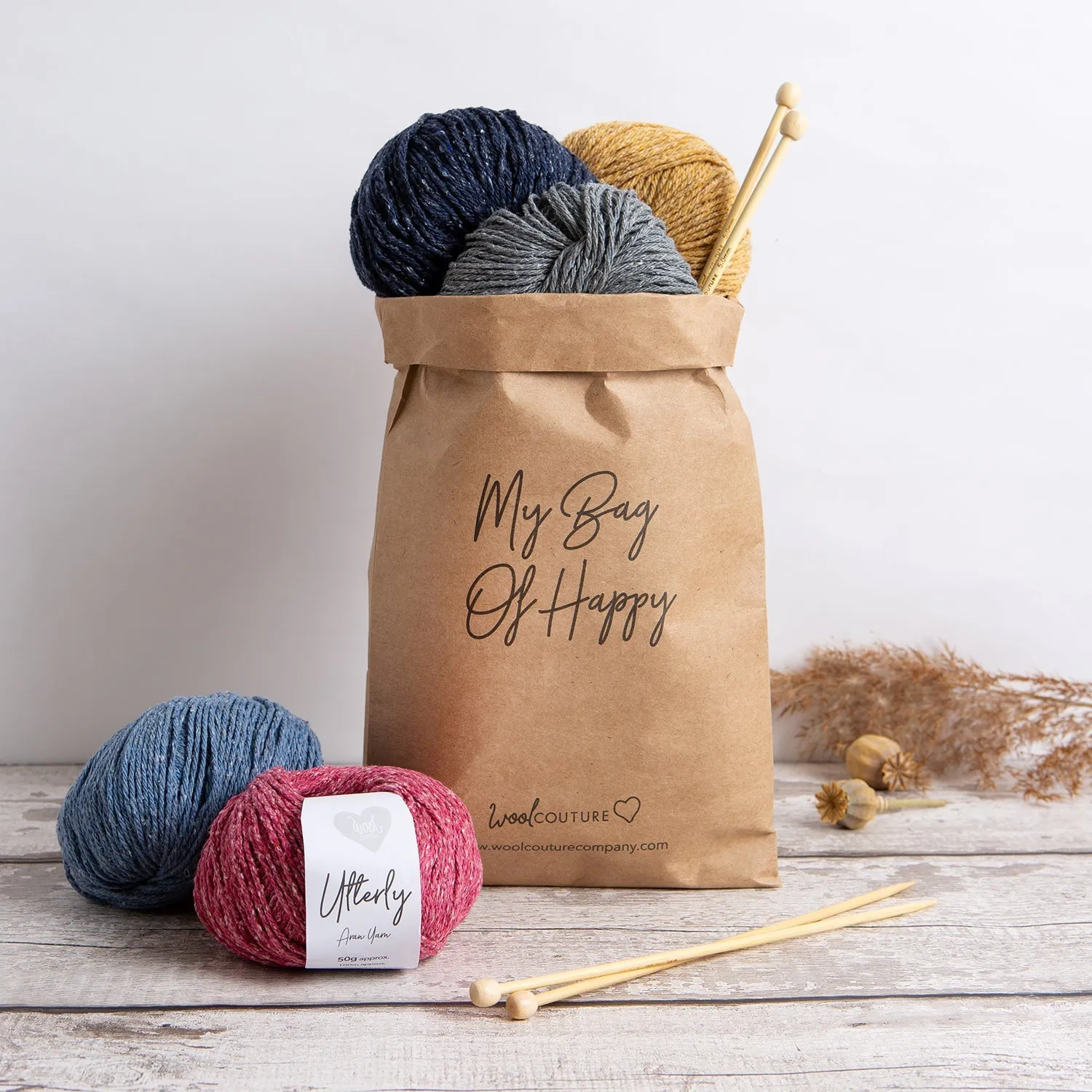 Slogan Tote Bag Knitting Kit