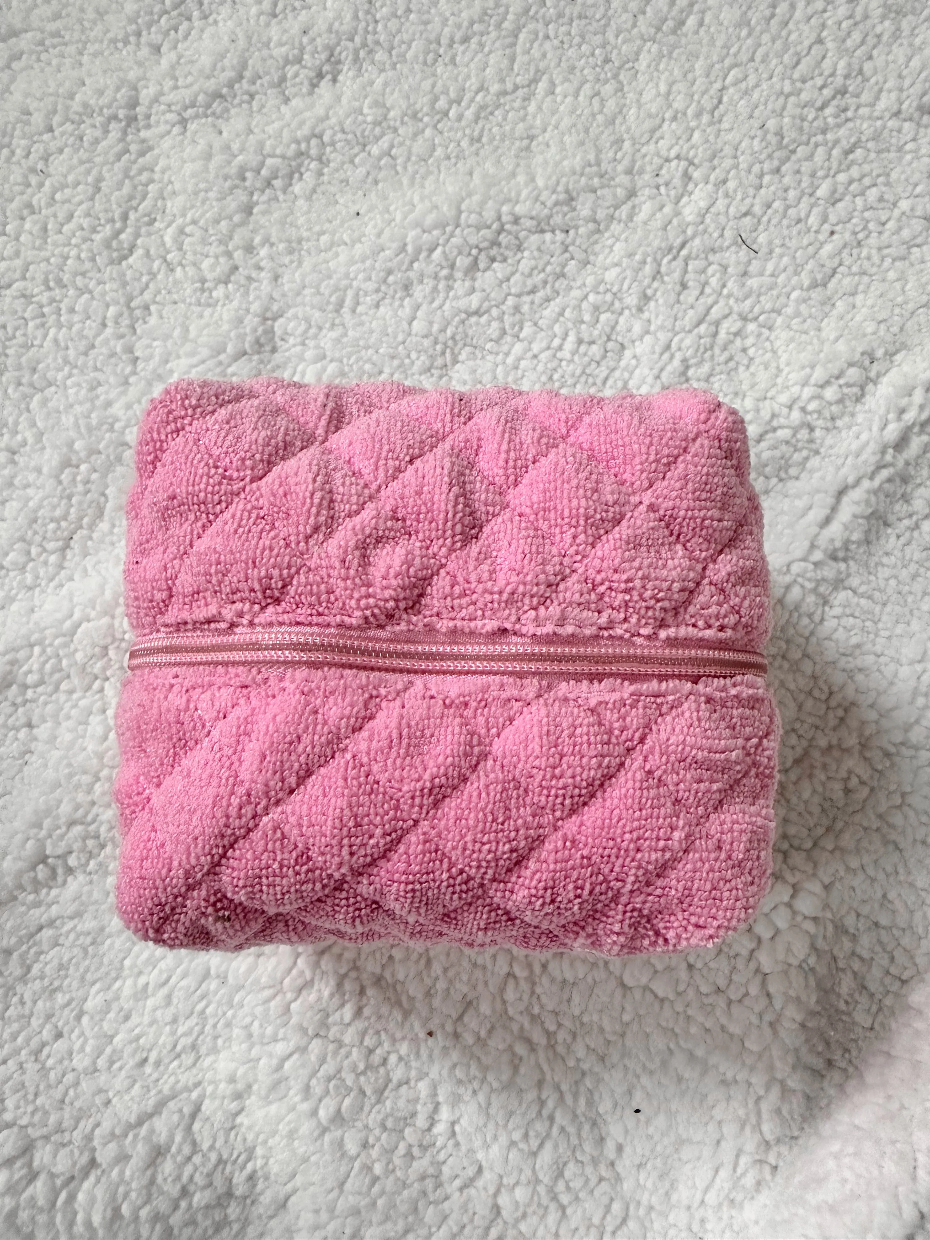 Small Olivia Quilted Handmade Travel Bag