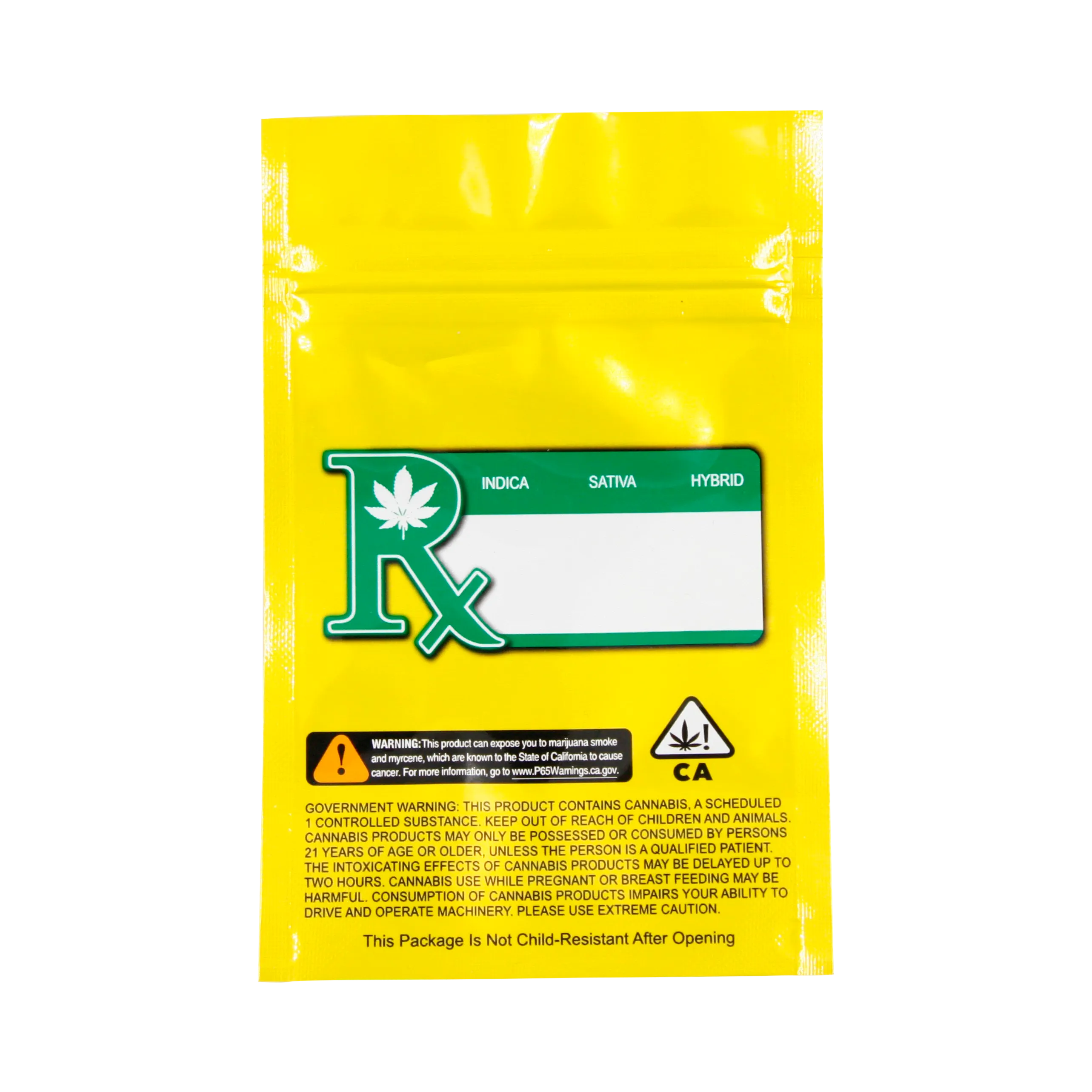 Smell Proof Bag (1/4th oz)