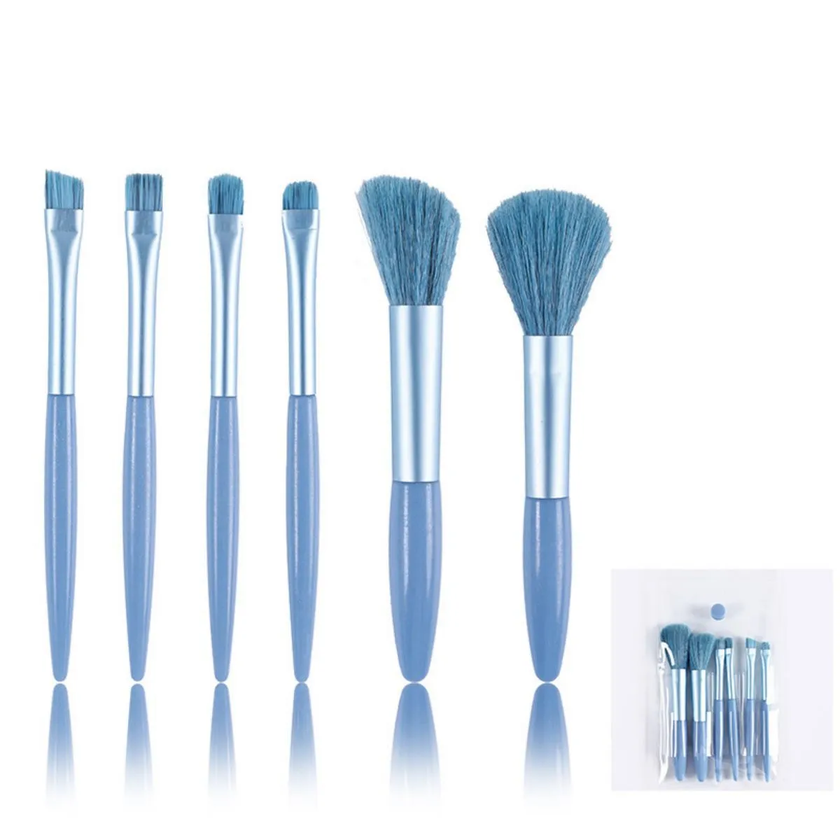 Soft Hair Portable Eyeshadow Brush Brush Set