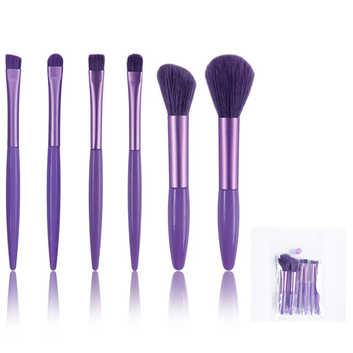 Soft Hair Portable Eyeshadow Brush Brush Set