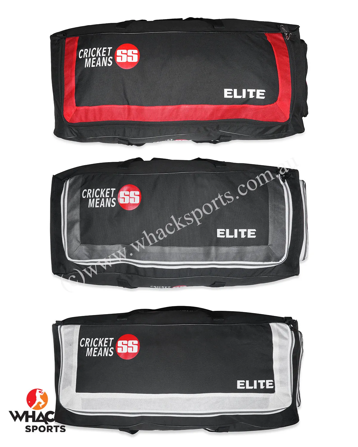 SS Elite Cricket Kit Bag - Wheelie - Medium