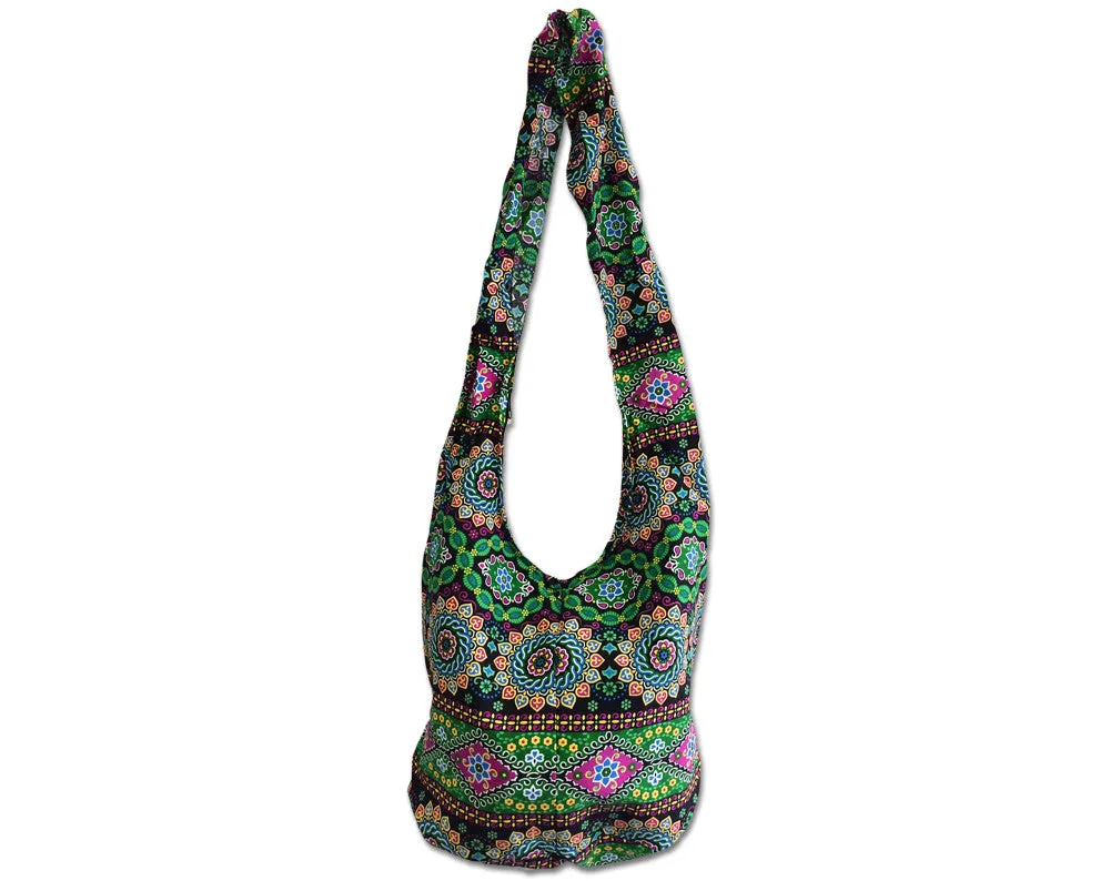 Star Burst Print Purse Handbag Tote Sling Bag