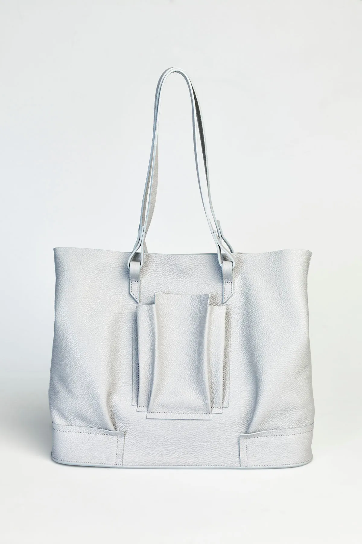 Structural Plisse Tote