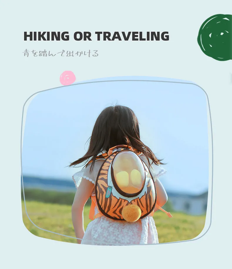 Supercute Smart Mini Capsule Anti-lost Backpack - Tiger