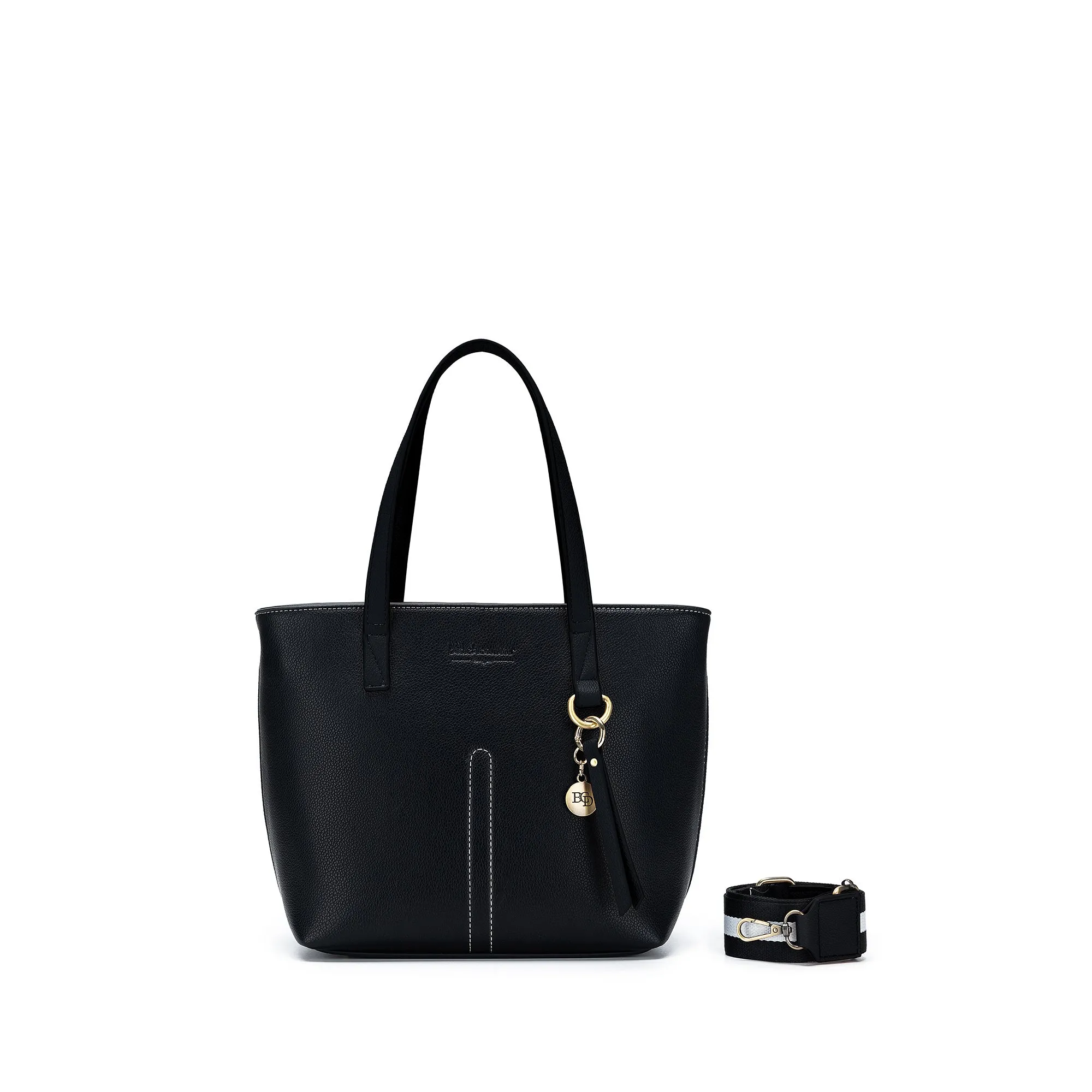 Tara Black 3 Piece Handbag Set