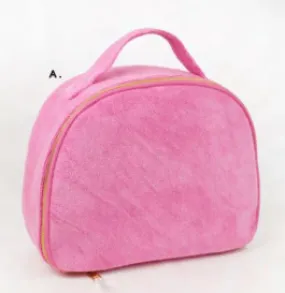 Terry Train Case - Pink