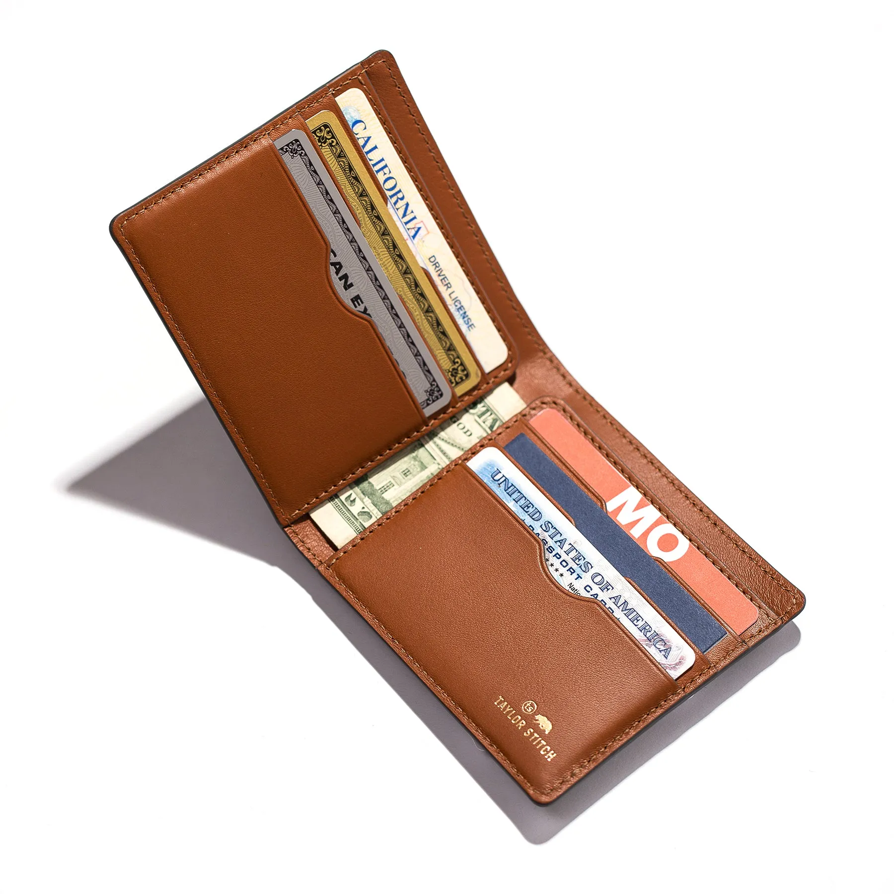 The Minimalist Billfold Wallet in Evergreen